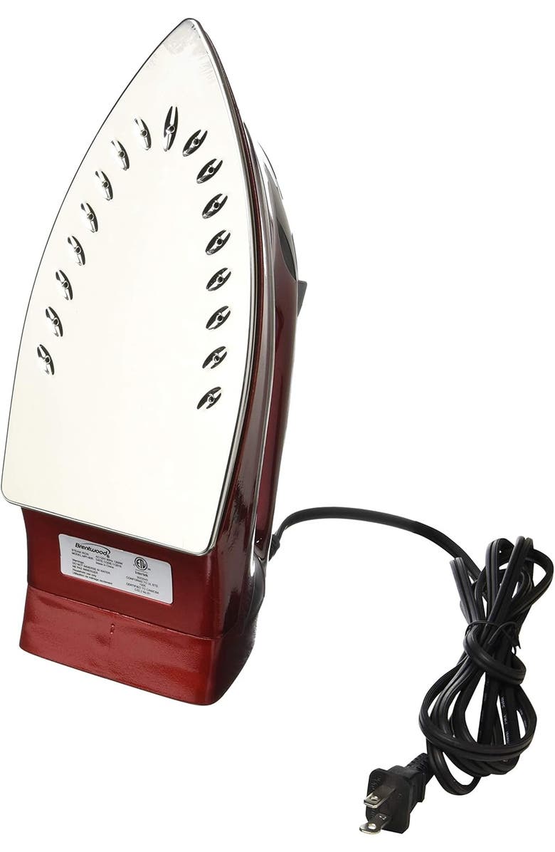 Brentwood Steam Iron With Auto Shut-Off, Alternate, color, Black