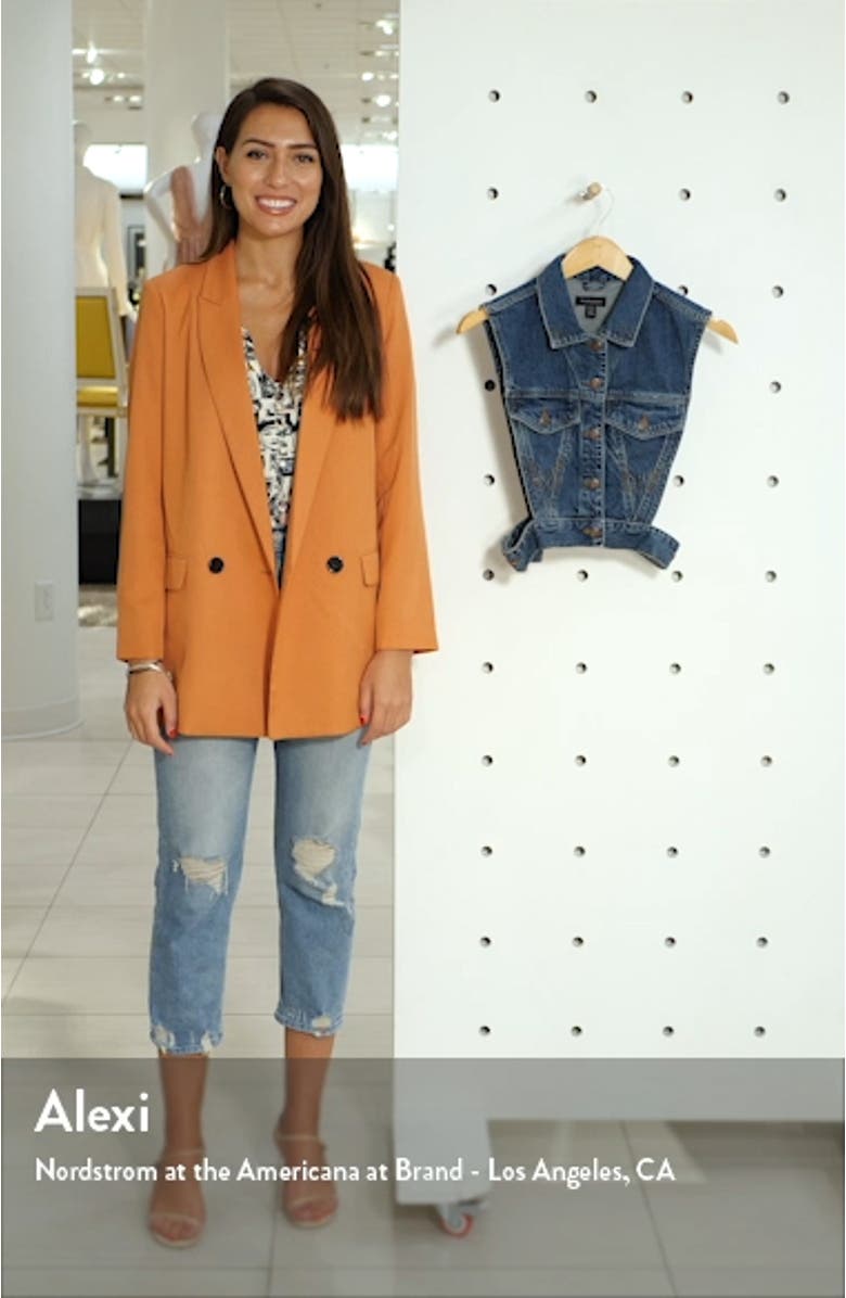 Tibet Tab Denim Vest, sales video thumbnail