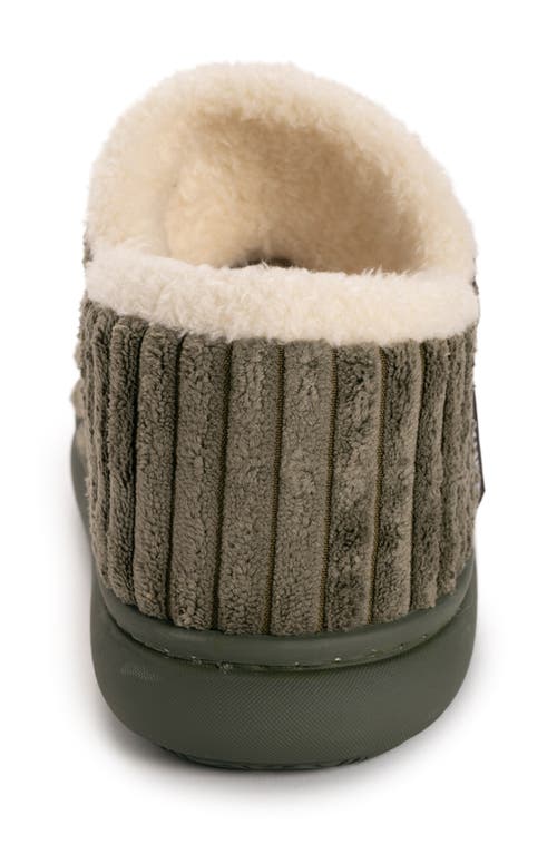 Muk Luks Aveline Slipper Bootie In Green