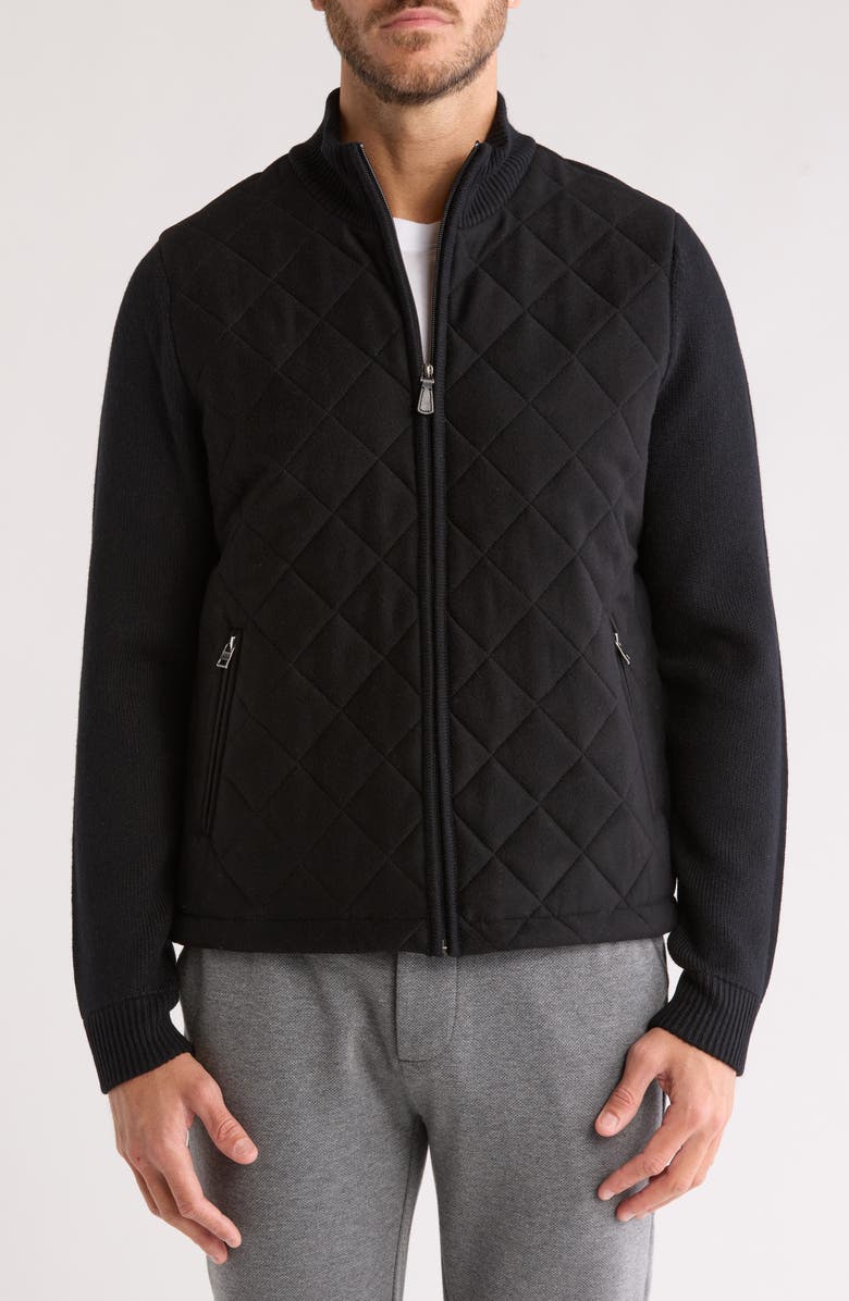 Amicale Diamond Quilt Jacket, Main, color, 