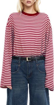LIONESS Bloom Stripe Top