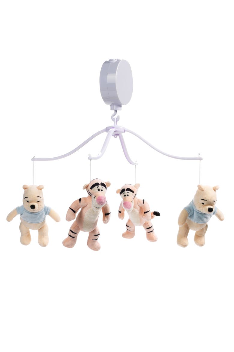 Disney Baby Winnie the Pooh Hugs Musical Baby Crib Mobile Soother, Main, color, Multicolor