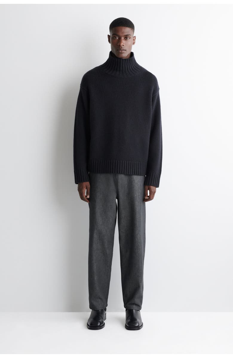 COS Dome Relaxed-Fit Straight-Leg Jeans, Main, color, Dark Gray