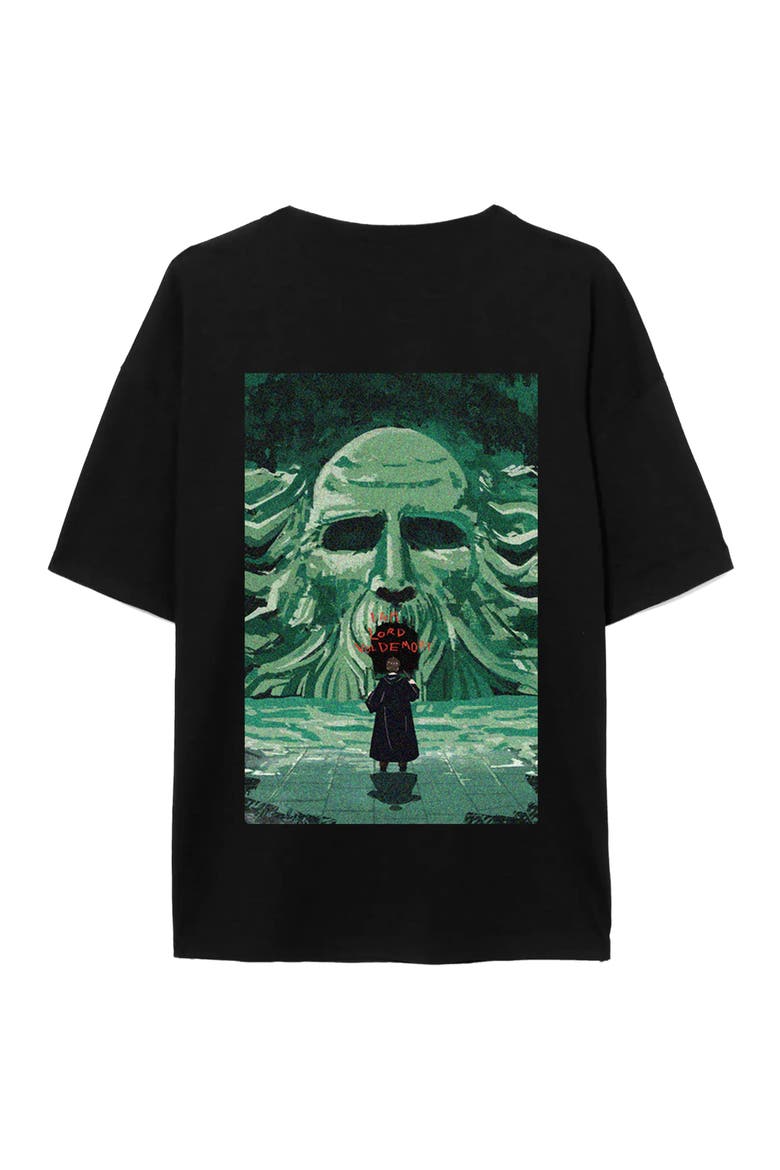 Harry Potter x Blvck 'Lord Voldemort' Tee, Alternate, color, Black/Green