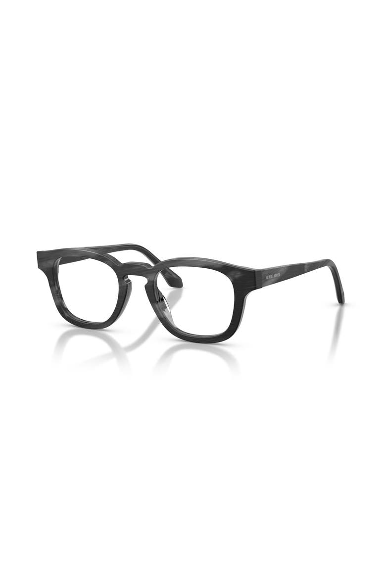 46mm Rectangle optical glasses, Alternate, color, Tortoise