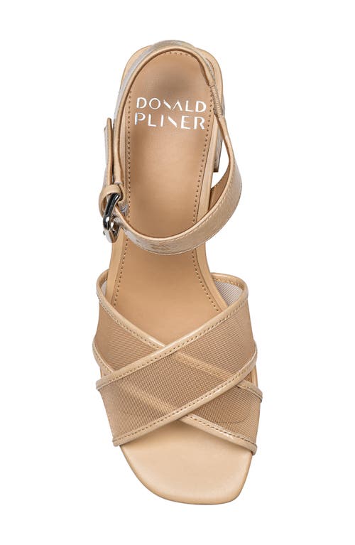 Donald Pliner Joel Ankle Strap Sandal In Sand