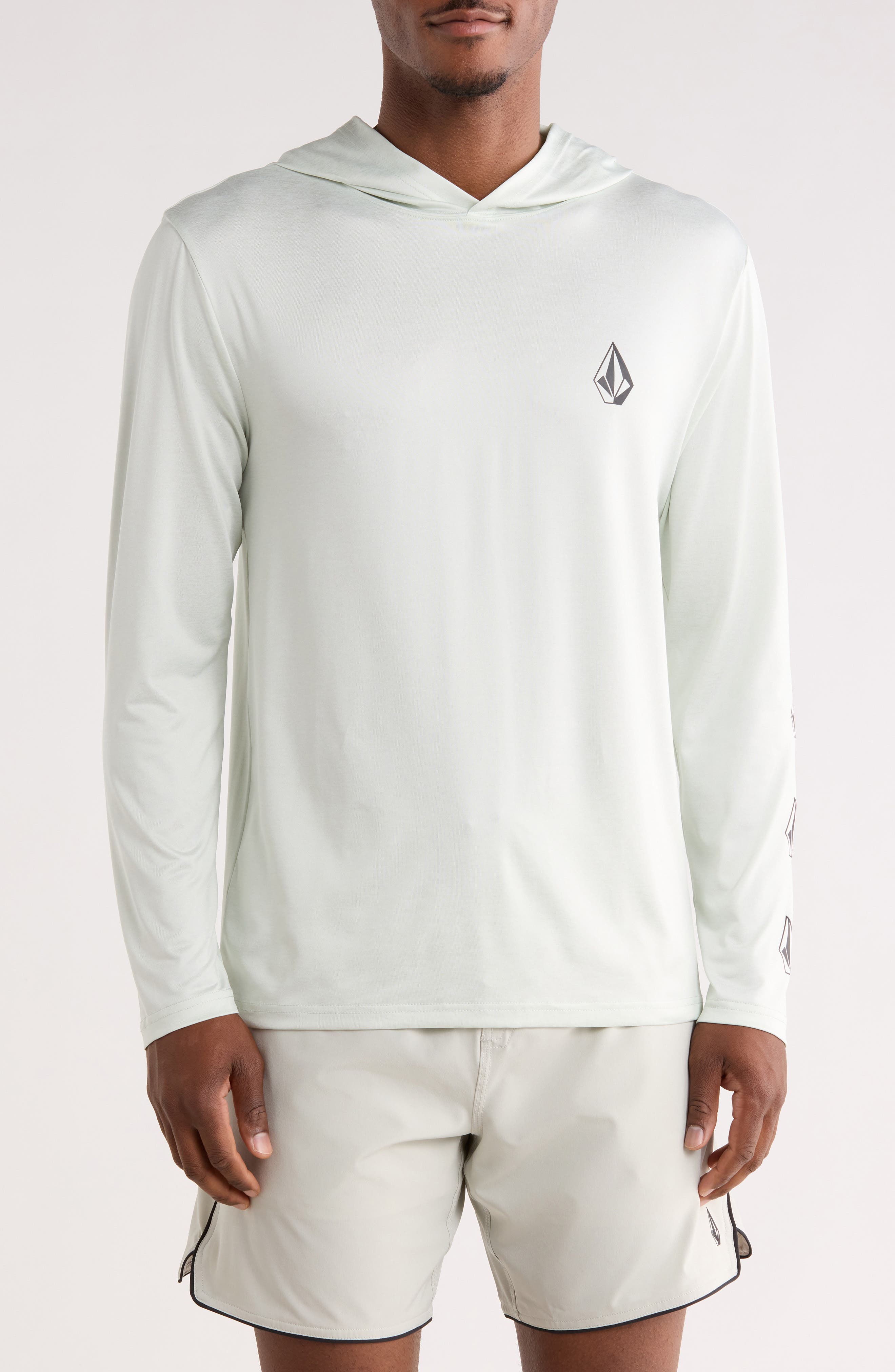 Volcom Deathly Stones Hooded Sun Shirt