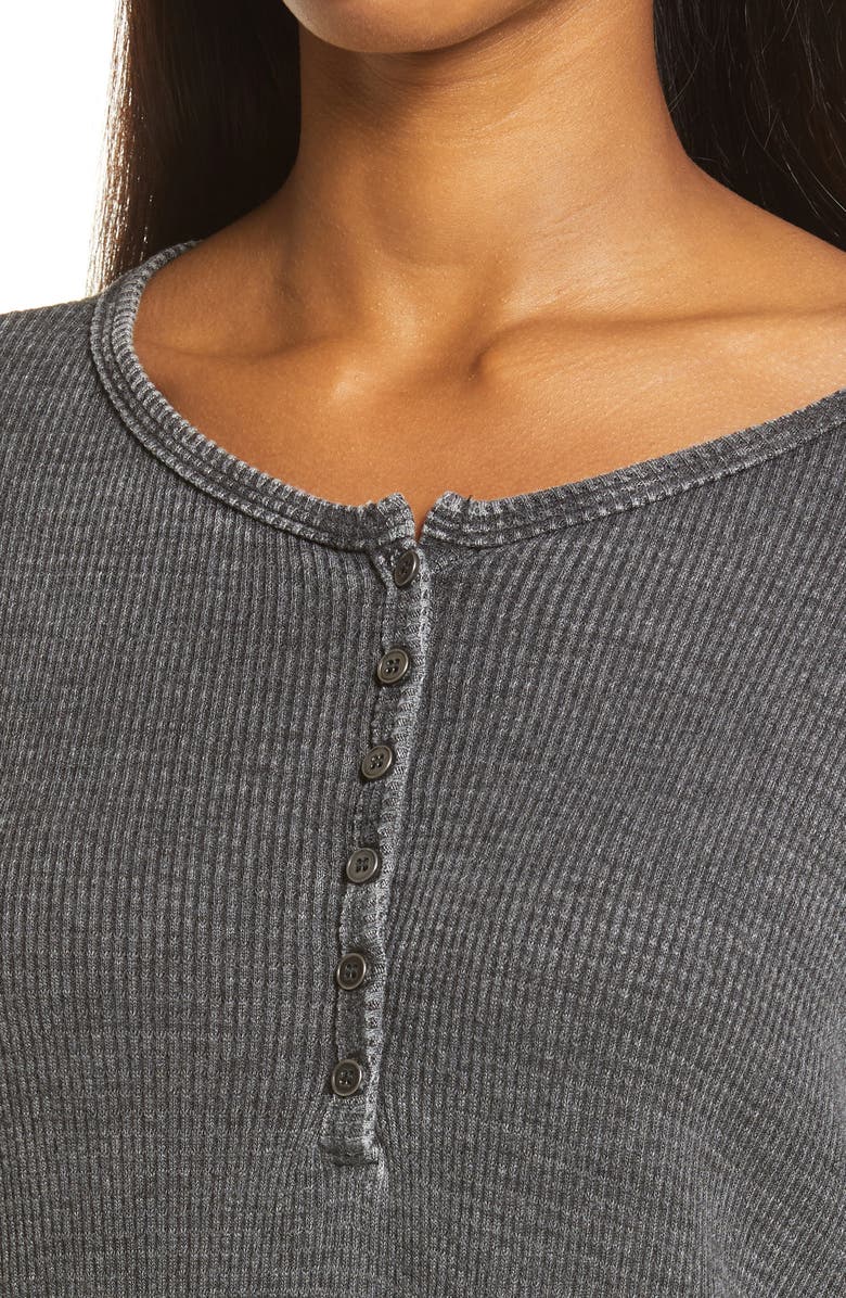 Treasure & Bond Washed Henley, Alternate, color,