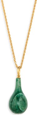 TOTEME Medium Jade Drop Necklace