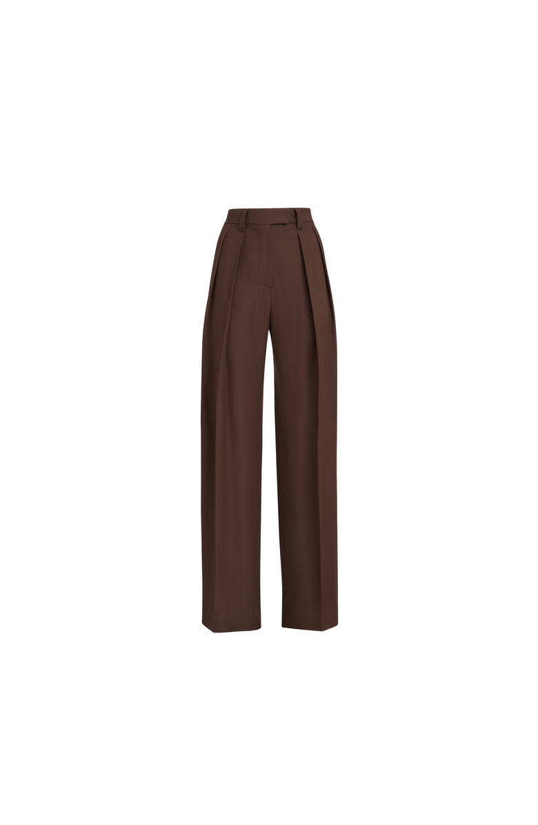 Brunello Cucinelli Sartorial Wide trousers, Main, color, Cocoa