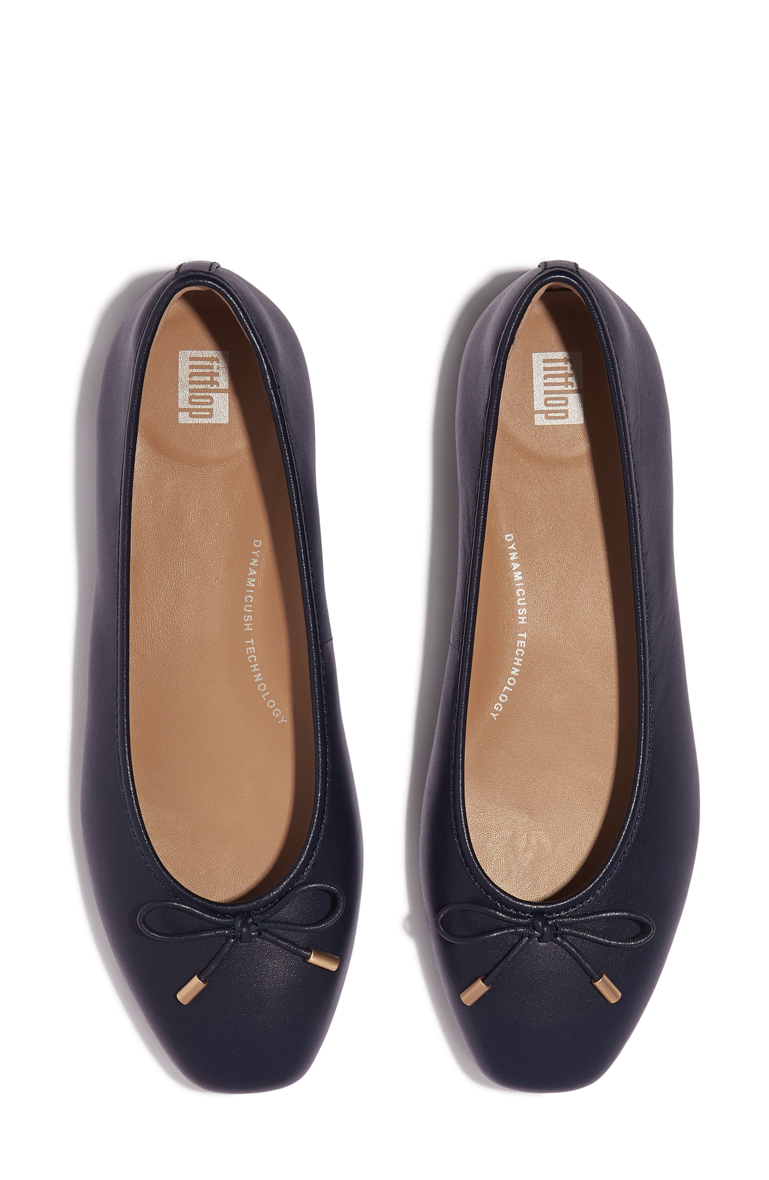 FitFlop Delicato Ballet Flat, Alternate, color, Midnight Navy