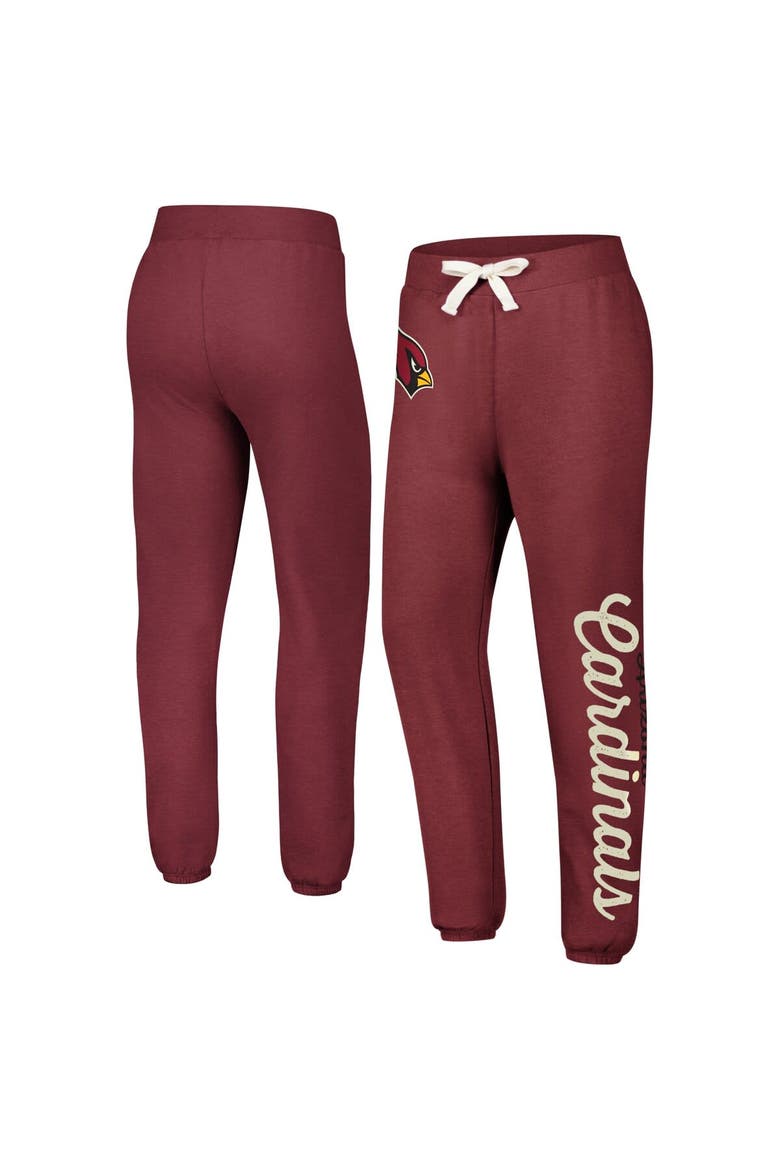 Women's G-III 4Her by Carl Banks Cardinal Arizona Cardinals Scrimmage Fleece Pants, Main, color, Cardinal