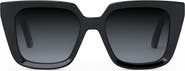 DIOR 'DiorMidnight S1I 53mm Square Sunglasses