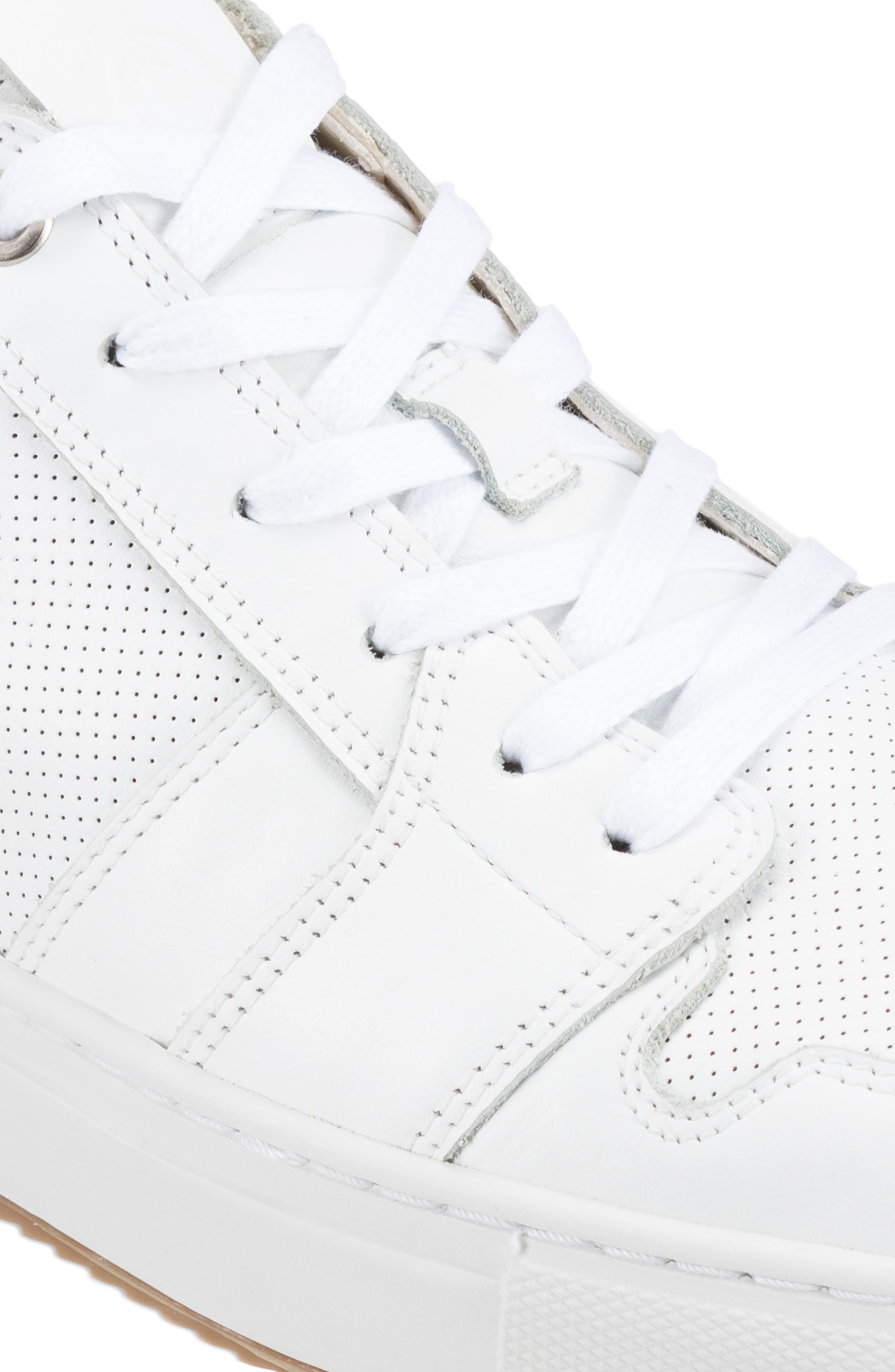 GREATS Court Sneaker, Alternate, color, White Leather