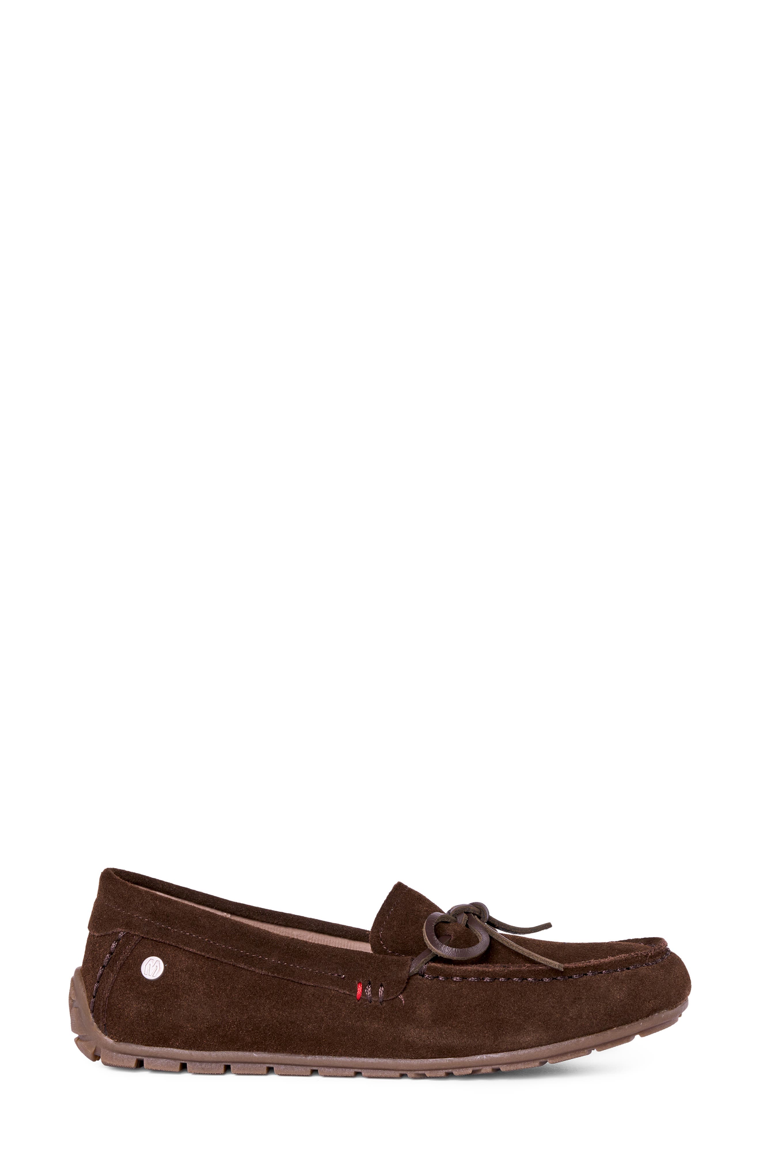 Minnetonka Moc Toe Loafer, Alternate, color, Dark Chocolate