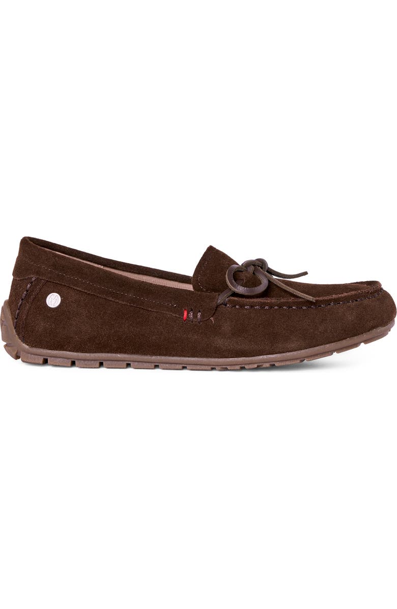 Minnetonka Moc Toe Loafer, Alternate, color, Dark Chocolate