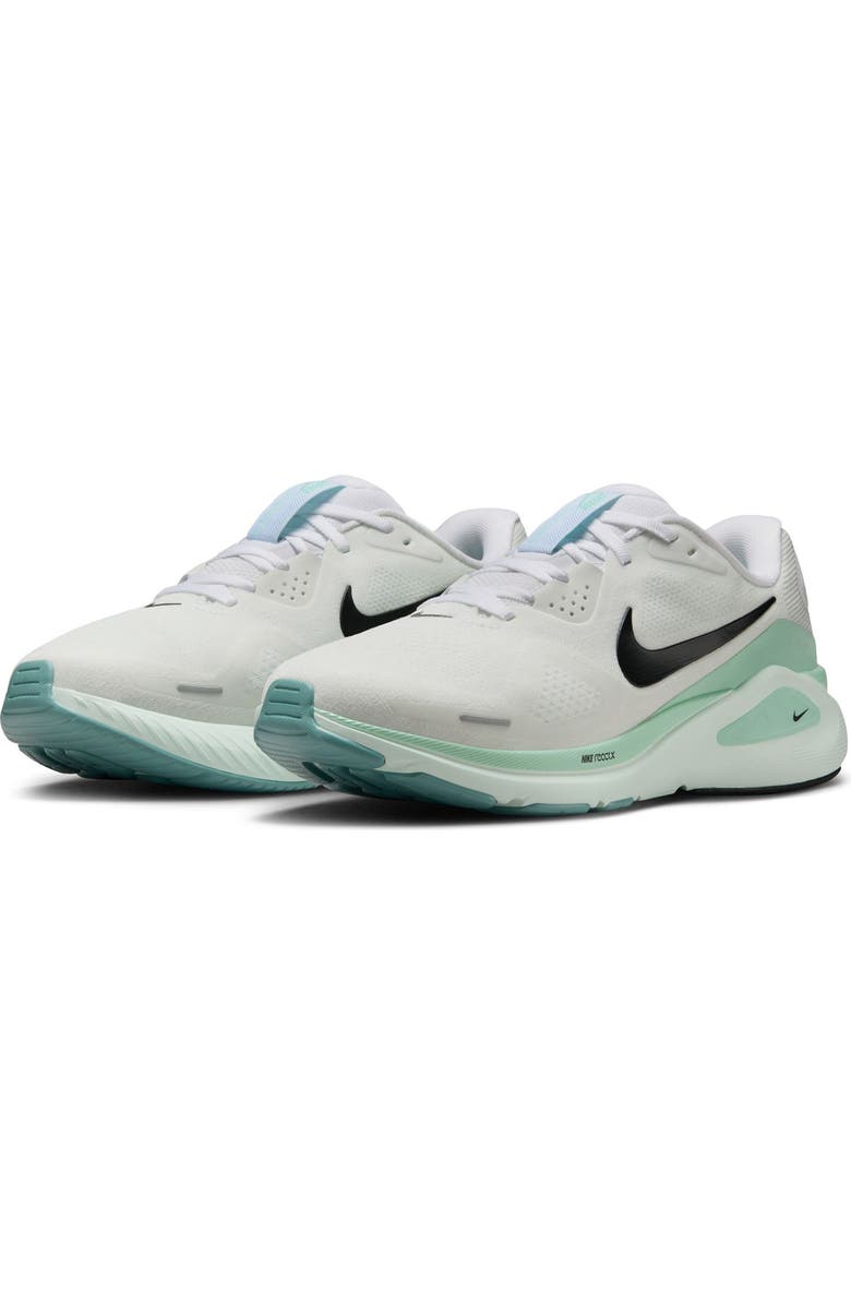 Nike Structure 26 SE Running Shoe, Main, color, White/ Black/ Green/ Mint