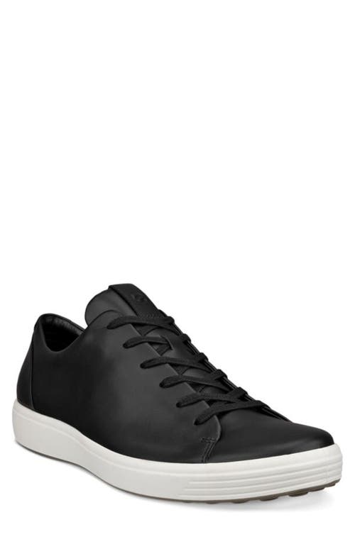 ECCO Soft 7 Premier Sneaker in Black 