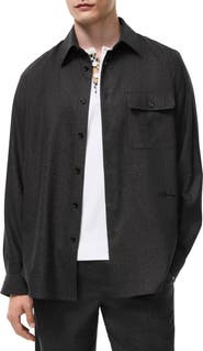 Burberry Wool Cashmere Overshirt