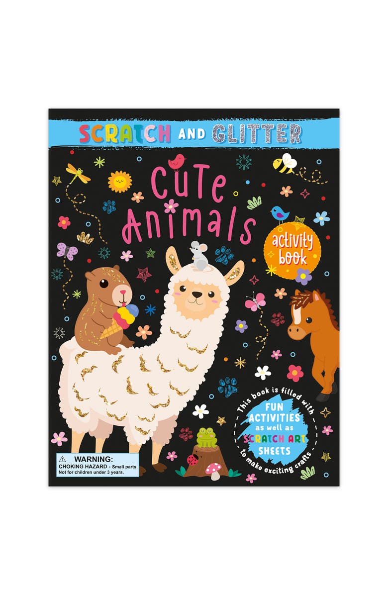 book 'n' app pApplishing house Scratch & Glitter Activity Book, Main, color, Multicolored