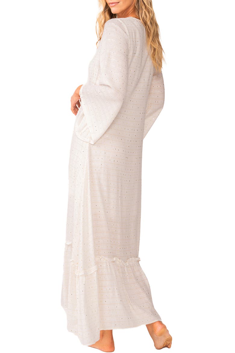 WILLA LONG DRESS, Alternate, color, WATER LILY