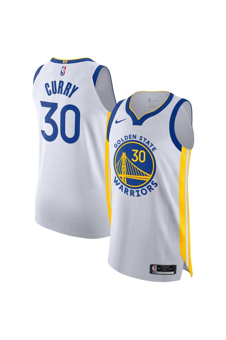 Men's Nike Stephen Curry White Golden State Warriors Authentic Jersey - Association Edition, Main, color, White