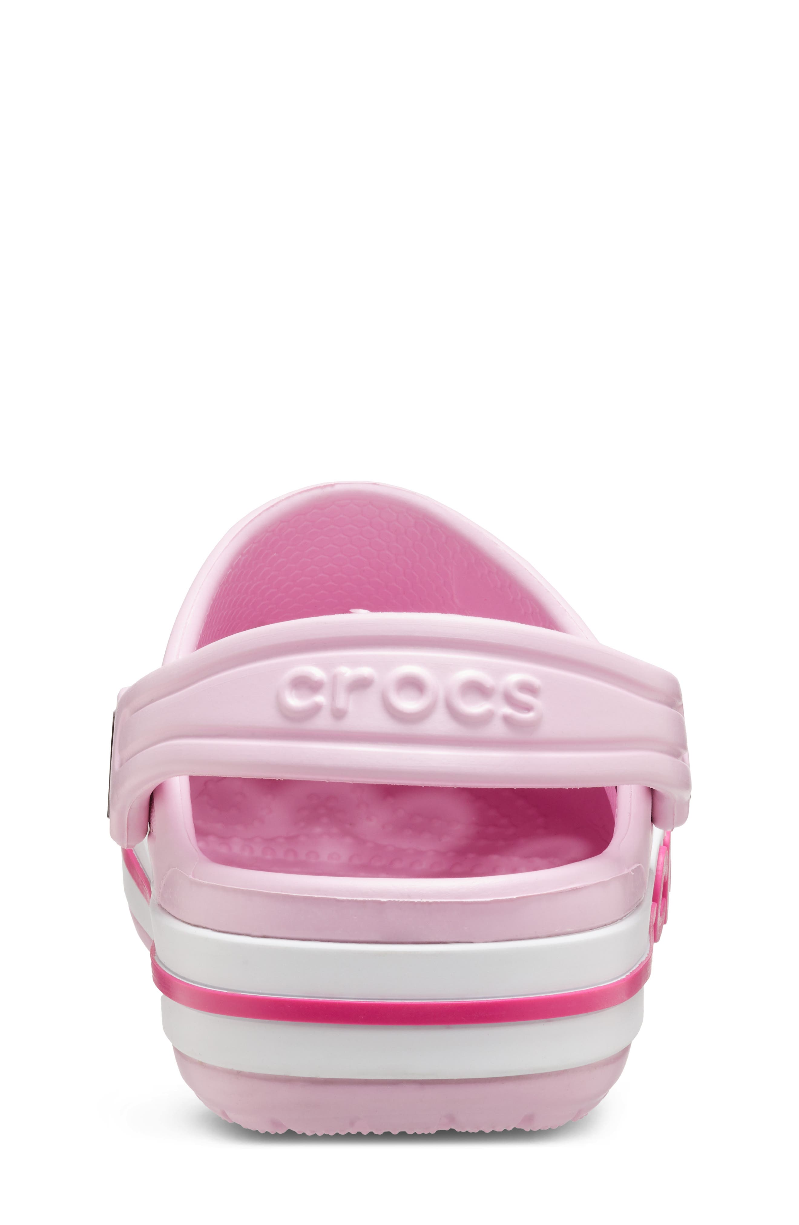 CROCS Kids' Bayaband Clog, Alternate, color, Ballerina Pink/ Candy Pink