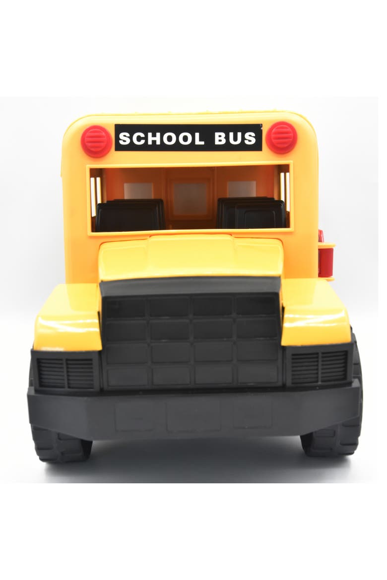16" Mighty School Bus Yellow, Alternate, color, Multicolored