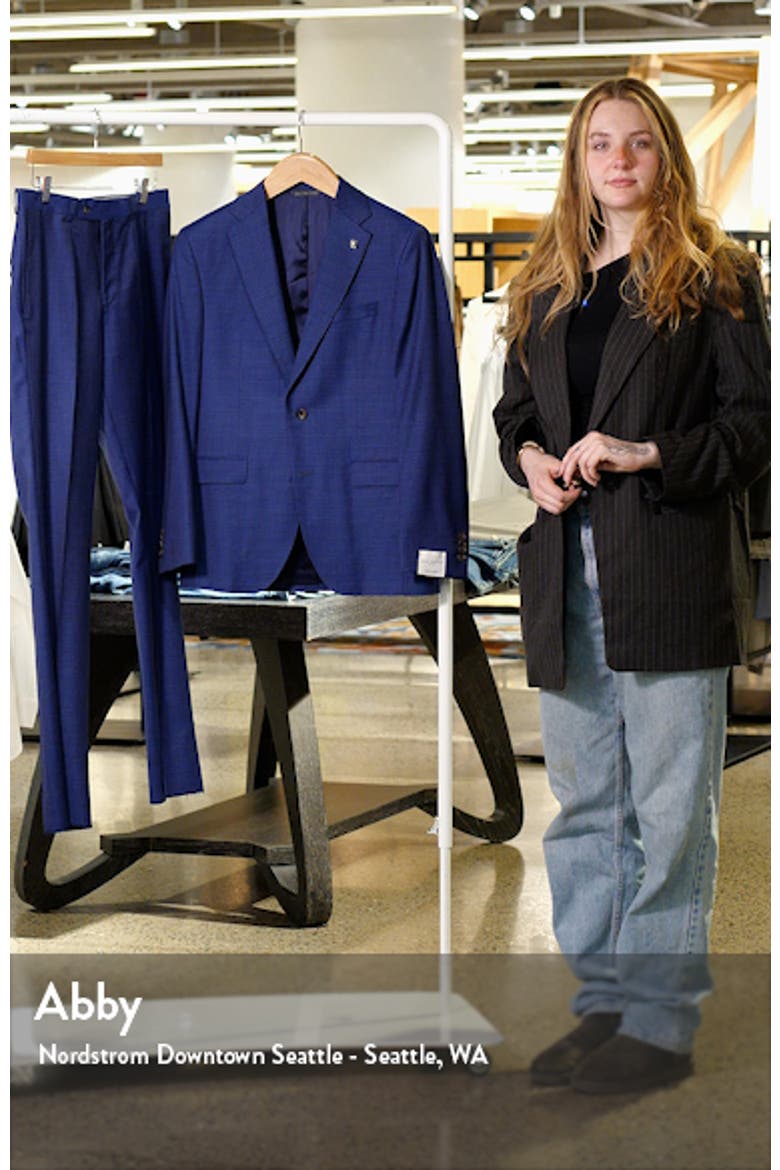 Esprit Blue Slub Wool Suit video