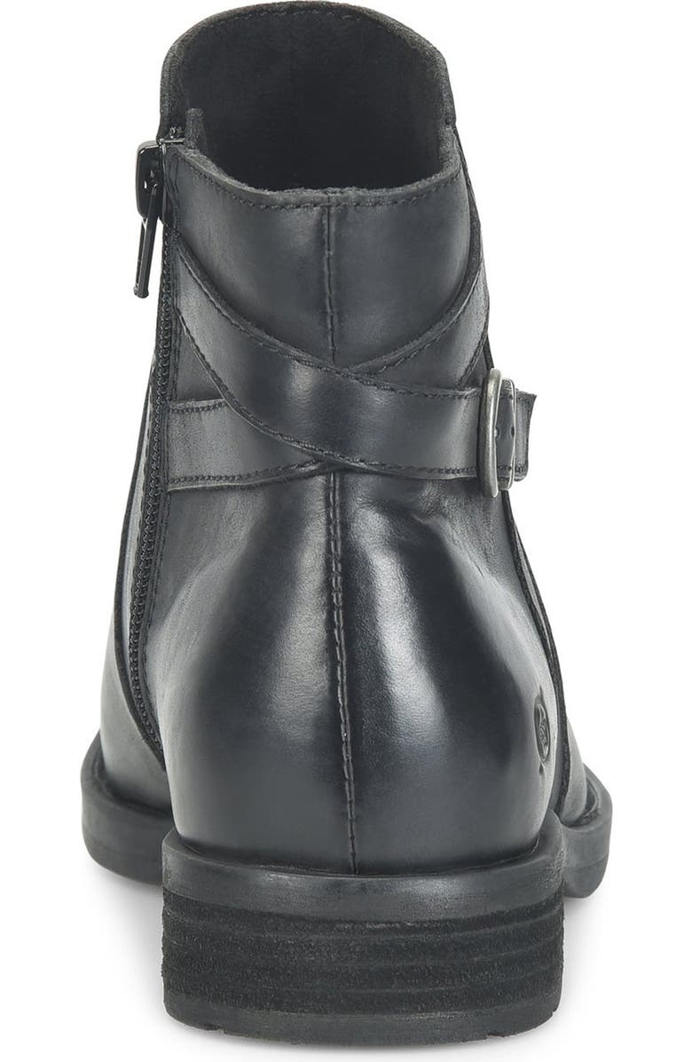 Børn Carney Boot, Alternate, color, Black Leather