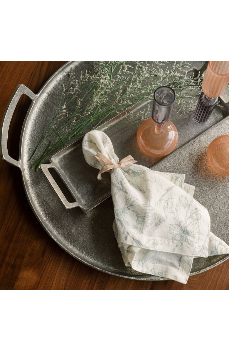 CG Hunter Etched Borosilicate Glass Bud Vases in Smoke, Alternate, color, Smoke