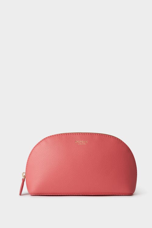 Osprey London The Tilly Leather Weekend Gift Set In Pink