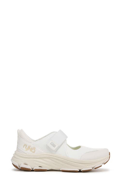 Ryka Women's Devotion Max Mary Jane Walking Sneakers In Brilliant White