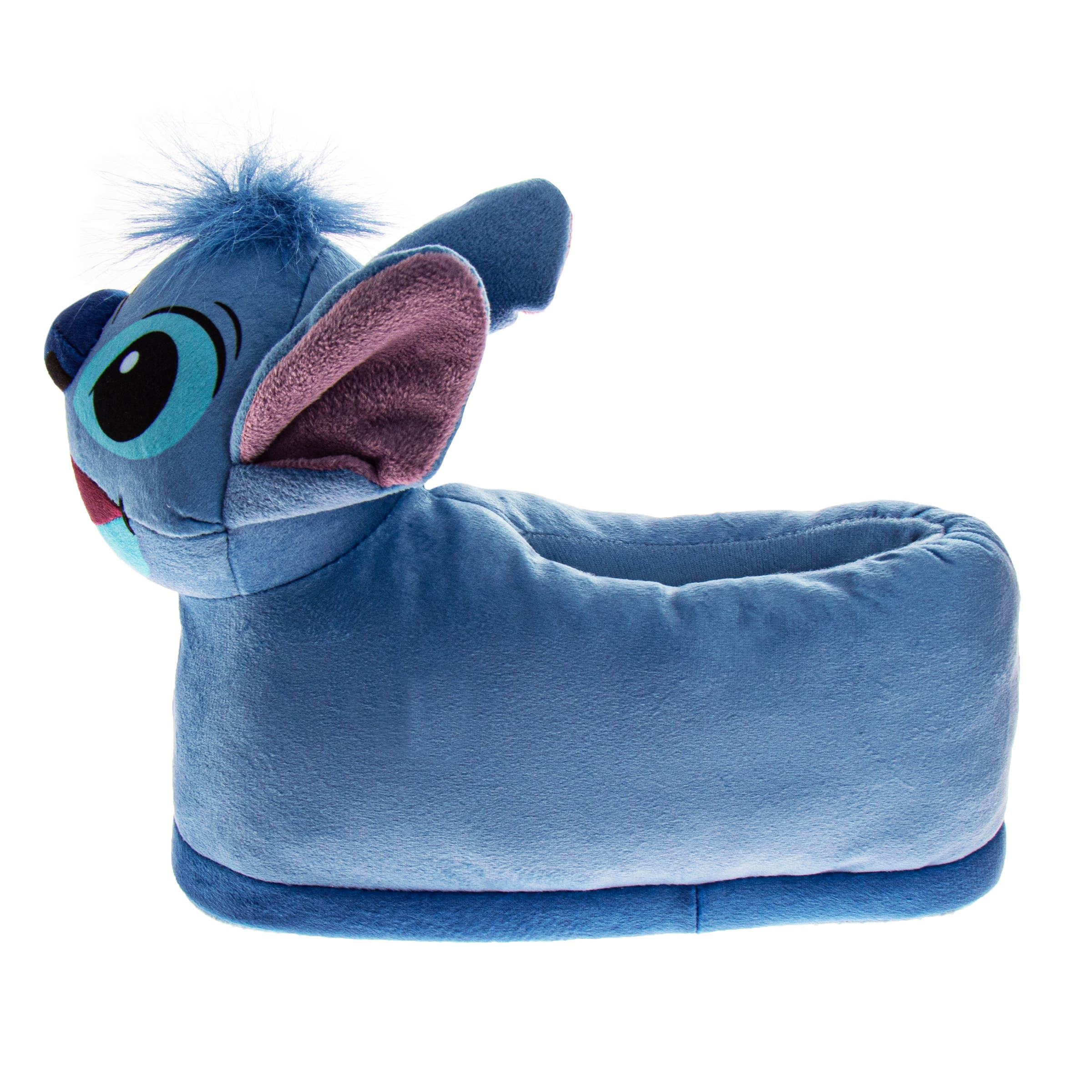 Disney Lilo & Stitch Women's Slippers - Soft, Cozy, and Fun Slip-Ons, Alternate, color, Pink Blue