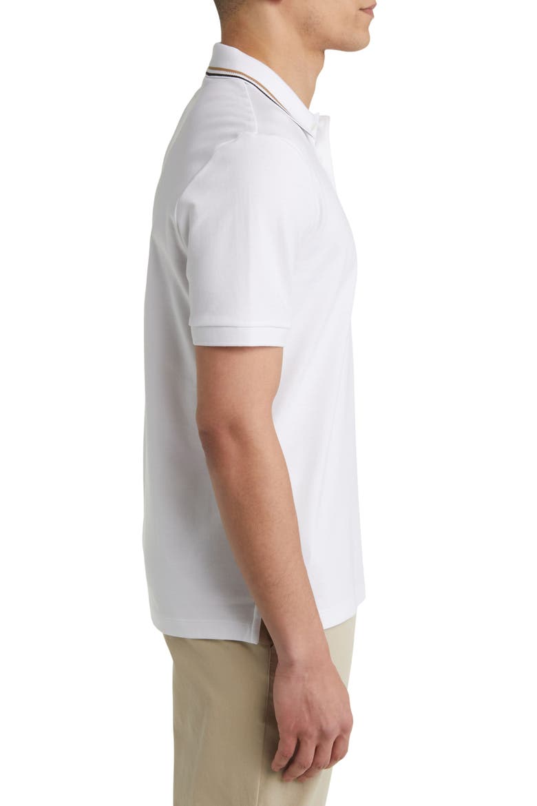 Penrose Tipped Polo, Alternate, color, WHT