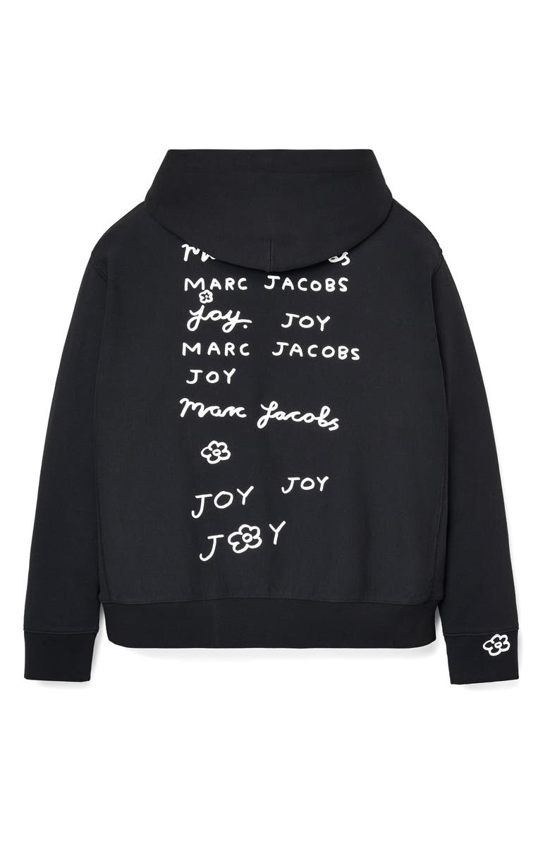 Marc Jacobs Joy Daisy Graphic Hoodie, Alternate, color, 