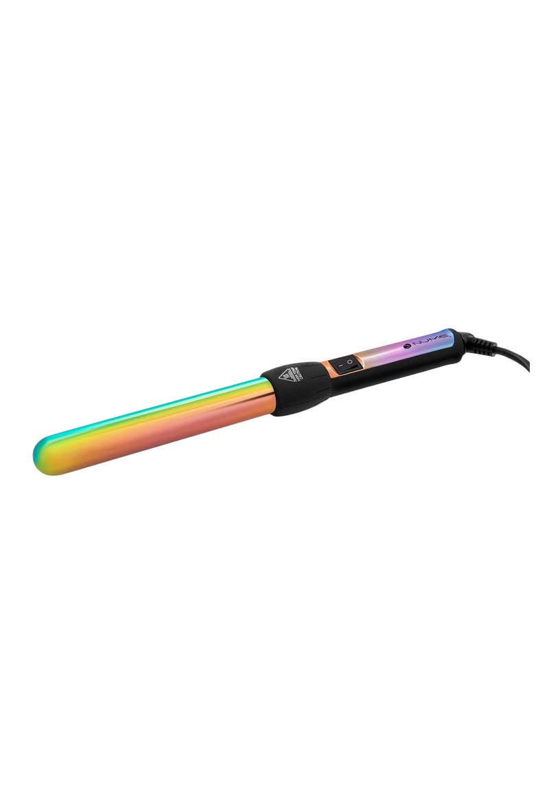 Love Wins Curling Wand, Alternate, color, Rainbow 32mm