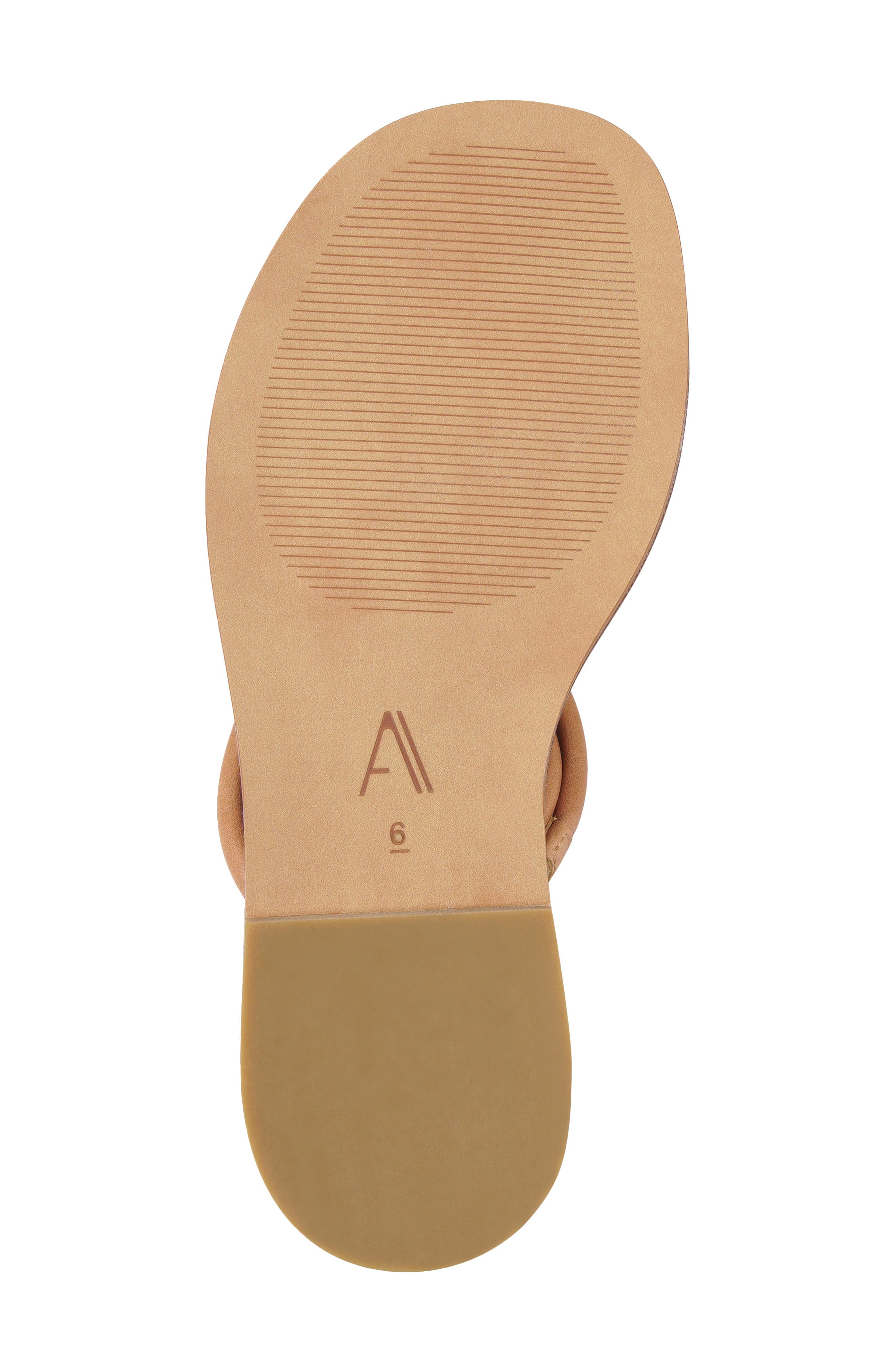 Bax Leather Slide Sandal, Alternate, color, TAN LEATHER