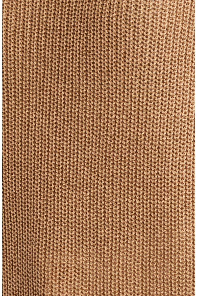 Mock Neck Sweater Vest, Alternate, color, GOLDEN CAMEL