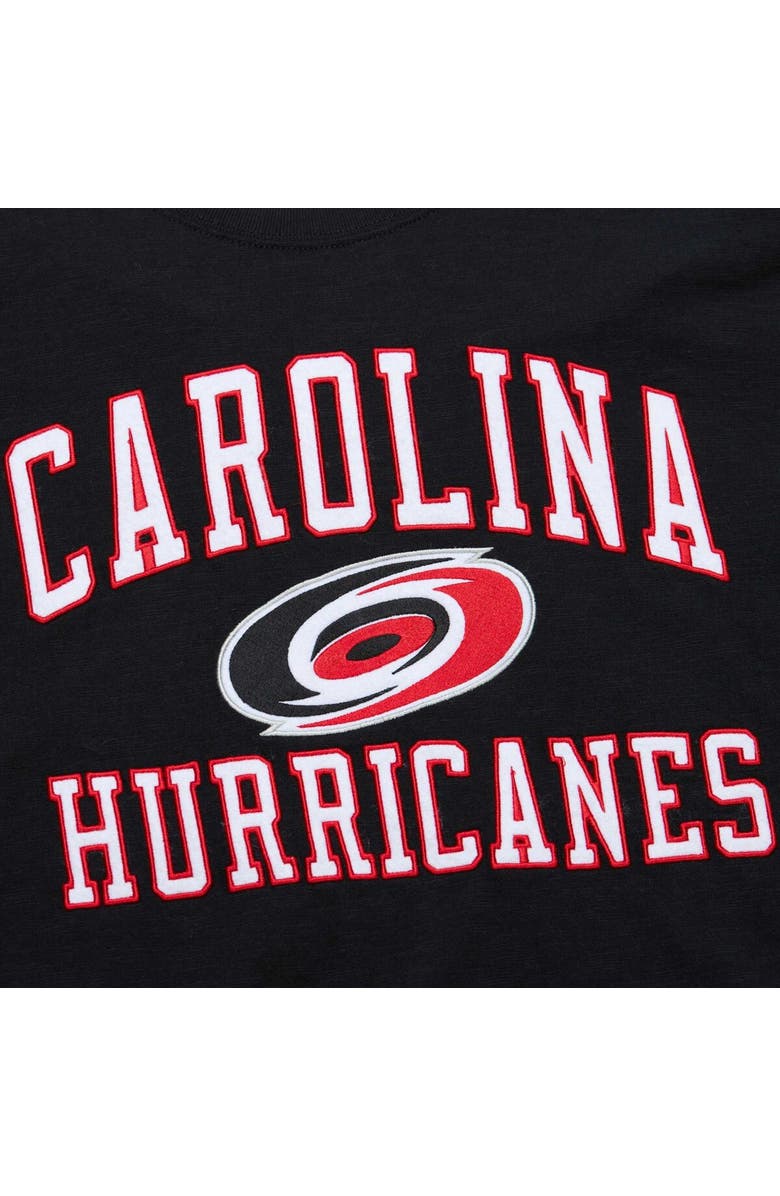 Mitchell & Ness Men's Mitchell & Ness Black Carolina Hurricanes Legendary Slub T-Shirt, Alternate, color, Black