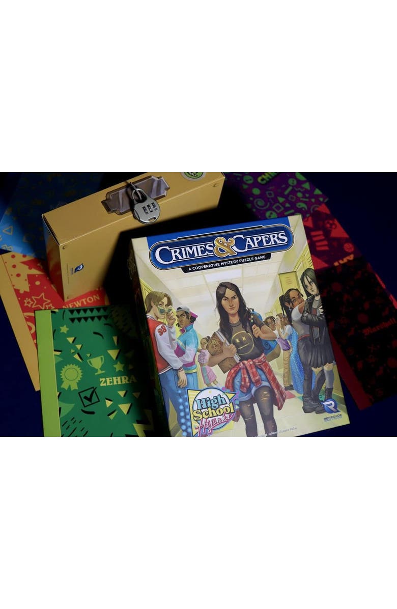 Renegade Game Studios Crimes
Capers High School Hijinks, Multi, Alternate, color, Multicolored