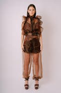San Malo Sheer Organza Pants