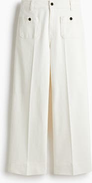 H&M Wide High Ankle Jeans