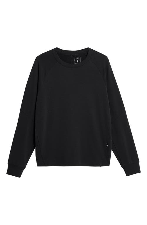 On Studio Sweatshirt In Black