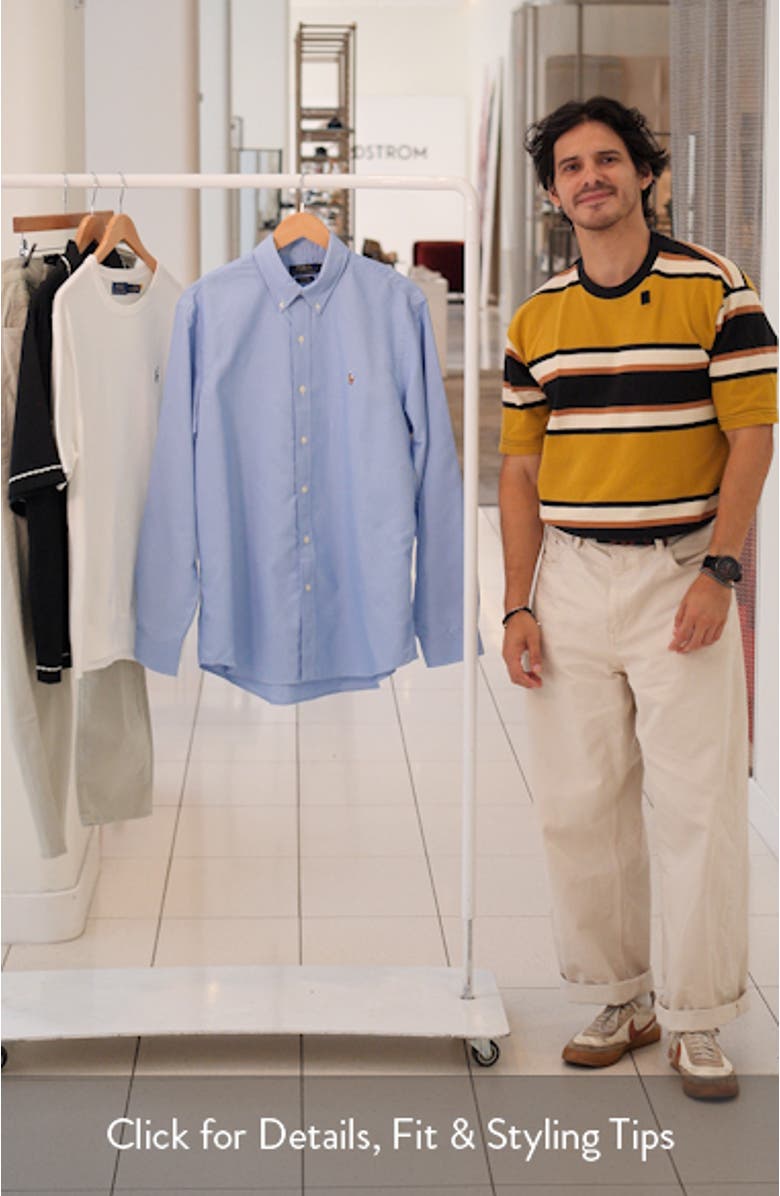 Classic Fit Performance Oxford Button-Down Shirt, sales video thumbnail