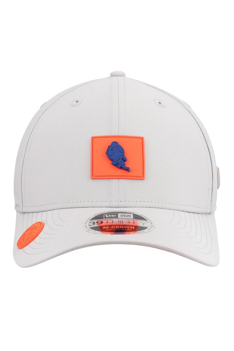 Men's New Era  Gray New York Mets 2026 Clubhouse Alternate 39THIRTY Flex Hat, Alternate, color, Gray