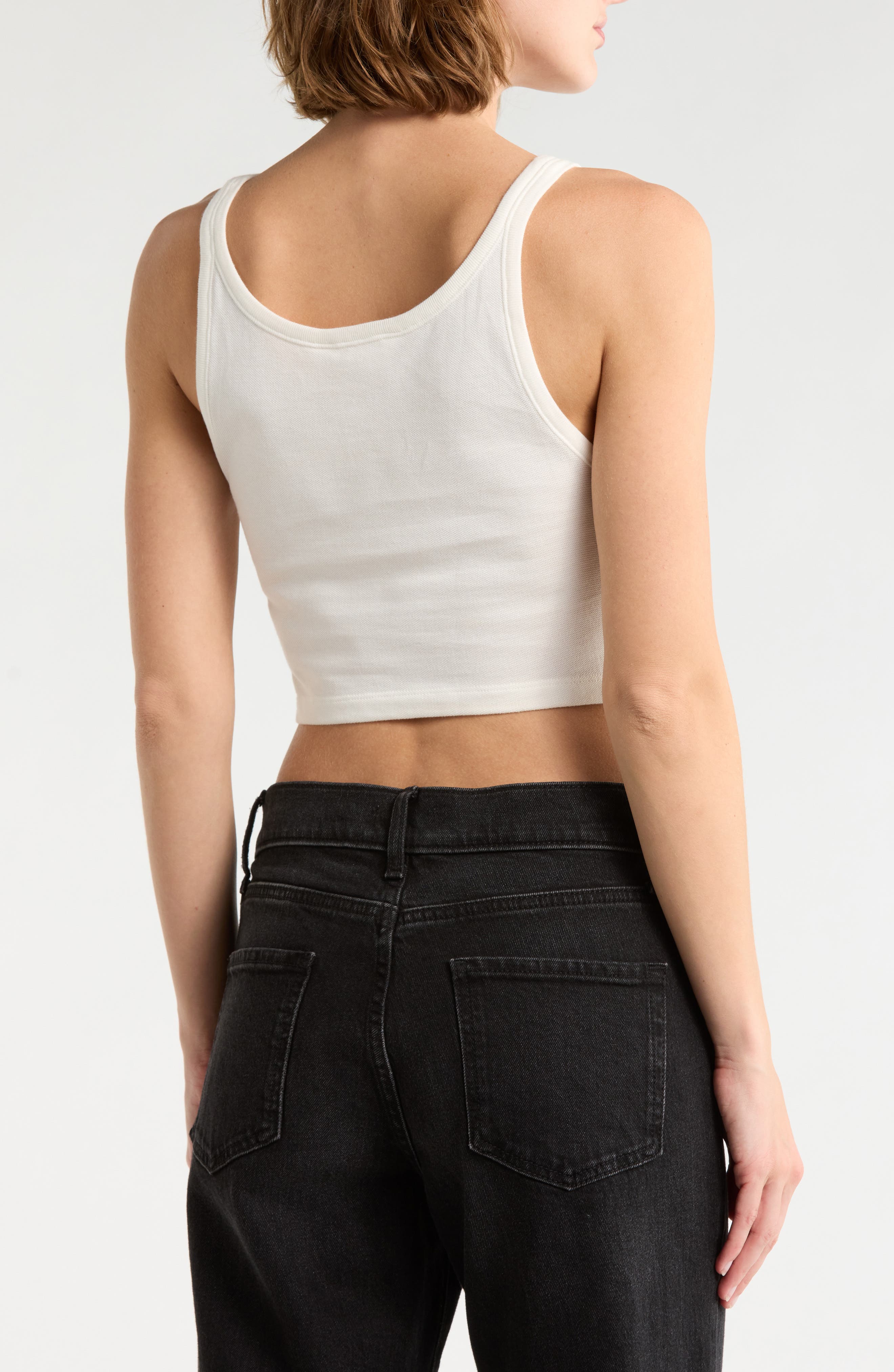 Logo Embroidered Tank Top - image 2