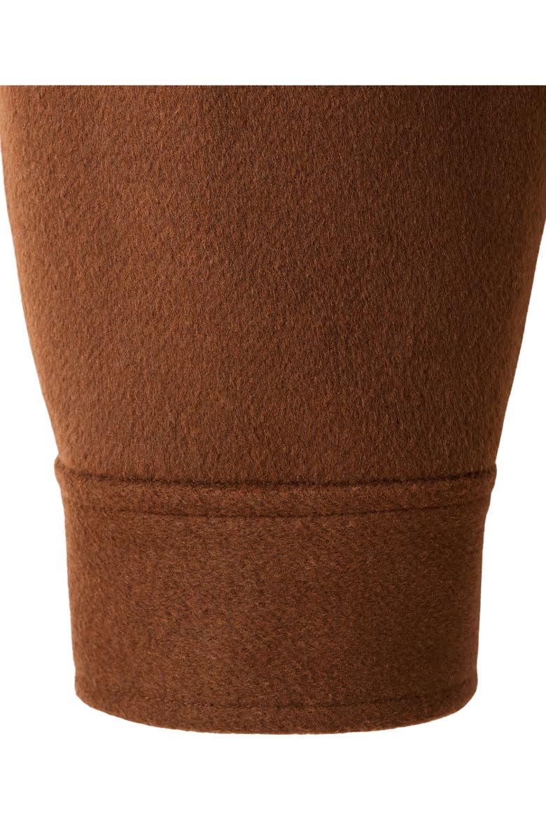 MANGO Zip Front Jacket, Alternate, color, Medium Brown