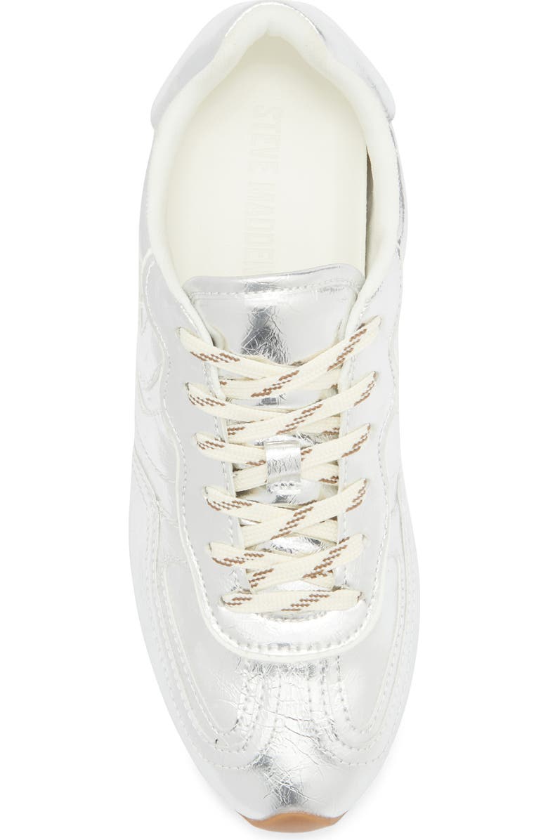 Steve Madden Abbi Sneaker, Alternate, color, Silver