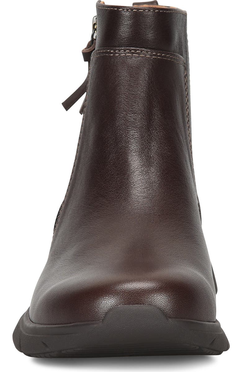 Comfortiva Maxine Water Resistant Bootie, Alternate, color, Chocolate